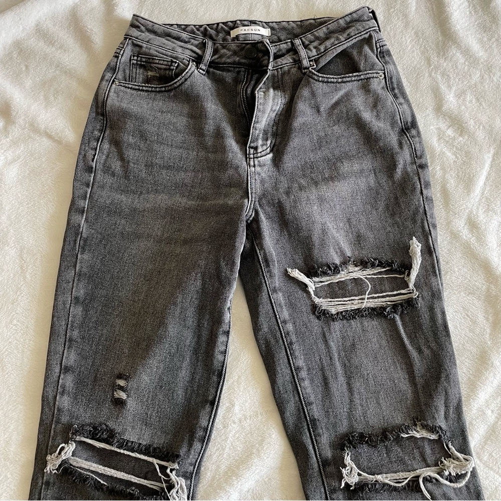 ripped back pacsun jeans